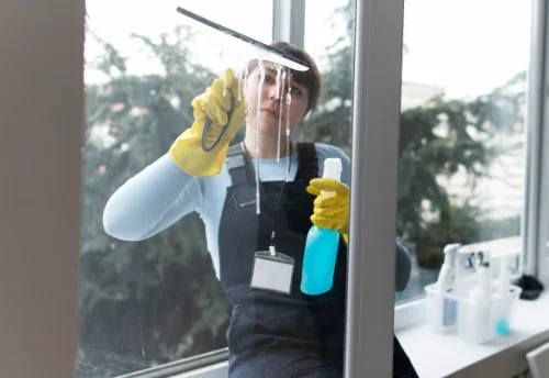 Nettoyage de vitres intérieures et extérieures à Bernot
